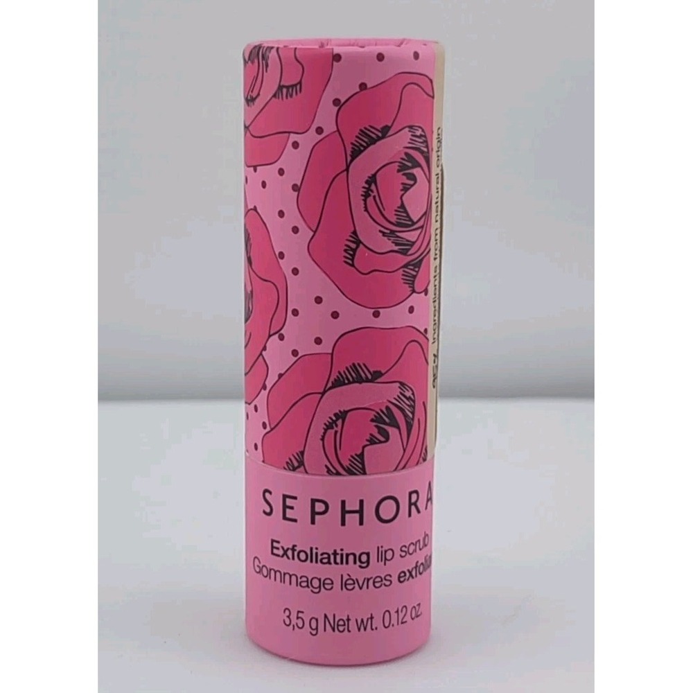 Sephora Rose Exfoliating Lip Scrub.